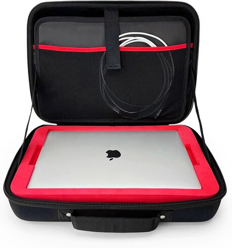 Analog Cases 16" MacBook Pro Hard Shell Case, Compatible with 2020-2024 M1 / M2/ M3 16-Inch MacBook Pro Laptop, Shock Absorbent Padded Hardshell Case in Saudi Arabia