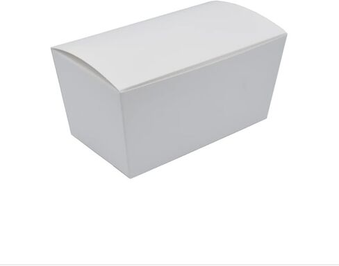 Premium Clay Coated Kraft Paperboard White Non-Window Lock Corner Bakery Box, 9 Length x 5 Width x 4 Height (Case S964 S964 in Saudi Arabia