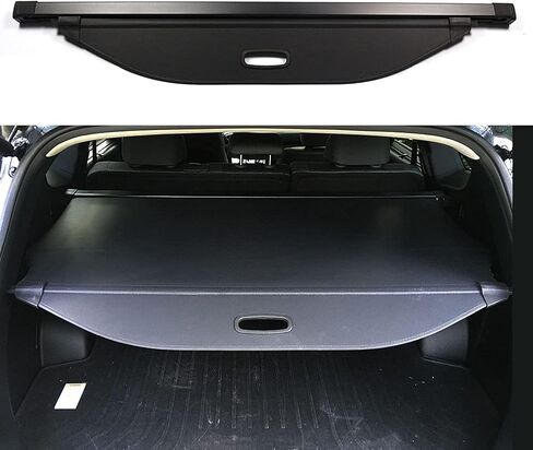 Cargo Cover for Hyundai Santa Fe Accessories 2019 2020 2021 2022 2023 Black Trunk Shade Luggage Security Cover in Saudi Arabia
