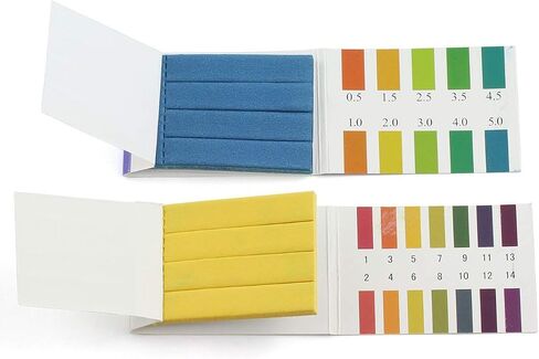 2-حزمة Ph 1-14 & PH5.5-9.0 PH شرائط الاختبار واسعة النطاق ورقة اختبار الدقة مخطط ألوان مجموعة اختبار التربة المائية in Saudi Arabia