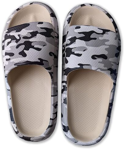 Cloud Slippers for Women and Men, Unisex Pillow Slippers, Anti-Slip Shower Sandals, Extremely Comfortable Platform Shoes, Ultra Thick Cushion Sole, Indoor and Outdoor Slides in Saudi Arabia