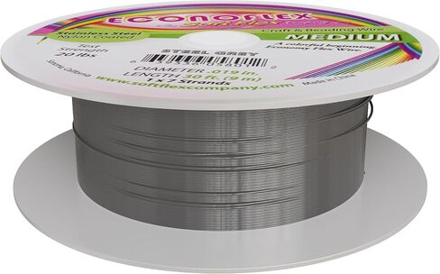 سلك خرز Soft Flex Econoflex Hobby - سلك مرن من الفولاذ المقاوم للصدأ للصياغة - 7 حبلا 0.19 30 قدم in Kuwait