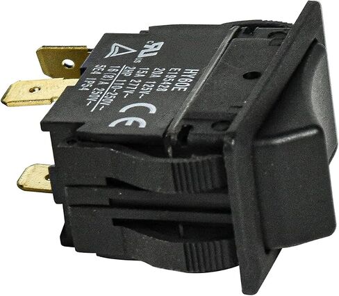 HQRP ON Off Rocker Switch 4-Prong 20A 125V متوافق مع KEDU HY60E، 2LNC4، D507336، أدوات Shopsmith، UL المدرجة in Saudi Arabia