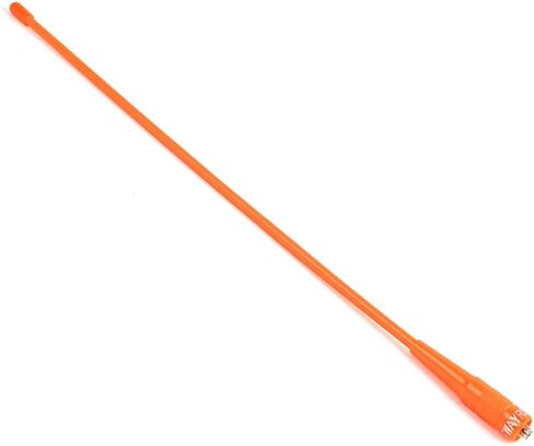 TWAYRDIO 2-Way Radio UHF VHF 2M/70CM SMA Female Soft Whip Antenna for Baofeng UV5R Series 888S Walkie Talkie Orange in Saudi Arabia