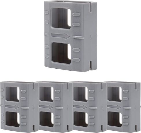 DART ZONE Max Dictator Cartridge Connector 5-Pack، لعبة الرغوة الناسف Dart Clip Extends Max Dictator 12-Round نصف طول خراطيش in Kuwait