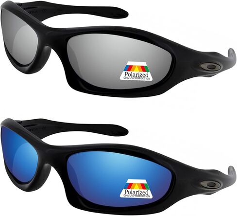 عدسات بديلة مستقطبة لـ Oakley Monster Dog - ملائمة تمامًا|سهلة التركيب|مضادة للخدش in Saudi Arabia