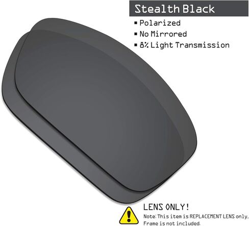 SmartVLT Men's Replacement Lenses for Oakley Canteen 2014 OO9225 Sunglass - More Options in Saudi Arabia