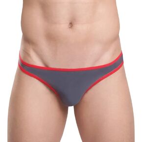 Men's Thongs Underwear T-Back See Through Mesh Bikini Underwear
