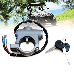 Ignition Switch 2 Keys Ignition Starter on The Column for Hisun UTV 500 700,Coleman UT500 UT700, Axis 500 700,Massimo MSU500 700,Cub Cadet Challenger