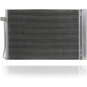 A/C Condenser - Pacific Best Inc. Compatible/Replacement for 3105 04-10 BMW 5-Series Sedan, 06-07 5-Series Wagon, 04-06 6-Series, 02-06 7-Series - With Dryer