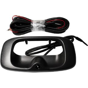 Rear View Camera Backup Back Up Tailgate Door Handle Camera Compatible with Select Chevy 1999-2006 Silverado Sierra 1500/1500HD 2500/2500HD 3500 and 2007 Classic Black 15228541