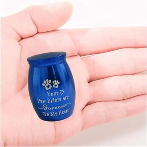 Small Pet Urns for Dogs Ashes Mini Urn Dog Ashes Cremation Keepsake Pet Memorial Urns Gift，Pink