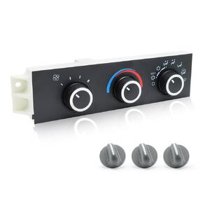 599-217 Climate Control Module for Chevrolet GMC - Chevy Astro Express 1500 2500 3500 4500 C4500 C5500 C6500 C7500 Kodiak, GMC Safari Savana A/C Heater Automotive Replacement Heater Control Switches