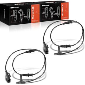 A-Premium ABS Wheel Speed Sensor Compatible with Freightliner & Mercedes-Benz Models - Sprinter 2500/Sprinter 3500 2010-2018 - Front Driver and Passenger Side, (2-PC Set), Replace# 9069050601