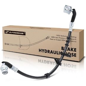 A-Premium Front Driver Brake Hydraulic Hose Compatible with Ford Models - For E-150 2007, For E-250 2005-2007, For E-350/E-450 Super Duty 2005-2007 - Replace# 6C2Z2078ML