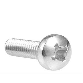 50PCS M5x30mm Pan Phillips Cross Head Screw, Suitable for Bicycle Screw Replacement or Mechanical Equipment Screw Replacement