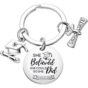 سلسلة مفاتيح ملهمة لهدايا التخرج لعام 2024، لقد اعتقدت أنها تستطيع ذلك، لذا قامت بسلسلة مفاتيح in Kuwait