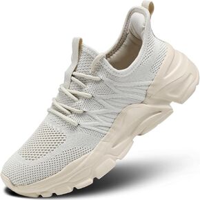 Women's Walking Shoes Lightweight Breathable Mesh Upper Casual Jogging Shoes Ladies Tennis Shoes Workout Footwear Non-Slip Gym Sneakers for Women