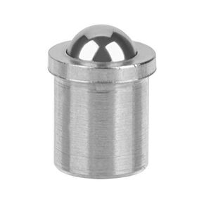 Hilitand 20pcs 304 Ball Plunger, Stainless Steel Precision Positioning Beads Screw Spring Smooth Ball Plunger (φ 4x5)