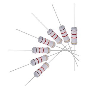 uxcell 20Pcs 1.2K Ohm Resistor, 3W 5% Tolerance Metal Oxide Film Resistors, Lead, Flame Proof for DIY Electronic Projects and Experiments