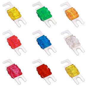Tnisesm 9 Pcs Mini ANL Fuses 20A, 30A, 40A, 50A, 60A, 80A, 100A, 125A, 150A for Automotive Marine Audio Video System MINI-9S