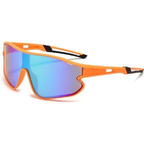 NIDOVIX Kids Baseball Sunglasses for Girls Boys Age 6-16, UV400 Youth Baseball Sun Glasses Teens Sports Cycling Shades