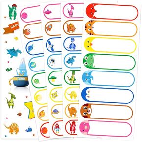 Baby Bottle Labels, 64Pcs Waterproof School Name Labels for Kids, Daycare Label Supplies for Organizing Containers