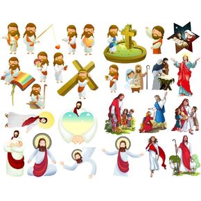 Seasonstorm Cute Circus Clown Decoration Album Planner Stickers Scrapbooking Diary Sticky Paper Flakes (PK661)