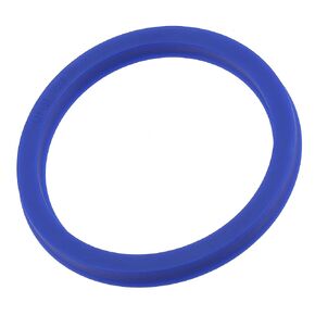 MECCANIXITY UHS Radial Shaft Seal 53mm ID x 63mm OD x 6mm Width PU Oil Seal, Blue Pack of 2