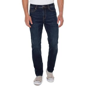 Liverpool Men's Kingston Modern Straight Coolmax Denim