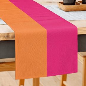 Stripes Carrots Table Runners 72 Inches Long Spring Seasonal Kitchen Dining Decor Orange Table Cloth for Indoor Outdoor Holiday Home Party