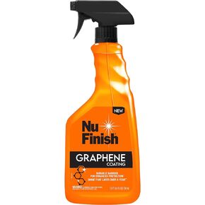 Nu Finish Graphene Coating Spray for exterior surfaces , Graphene + ceramic based technology, 24 Fl Oz