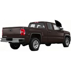 Precut Film Front Two Door Windows Tint Film Cars Sun Blocking Protection Privacy Anti Shatter Glass Computer Cut Any Tint Shade for GMC Sierra 1500 Extended 2014-2018