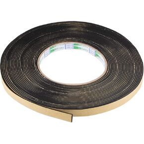 شريط رغوي مانع للتسرب من uxcell بعرض 10 ملم وسمك 2 ملم وطول 10 متر/32.8 قدم، شريط طقس ذاتي اللصق من مادة ايفا لعزل باب النافذة in Kuwait