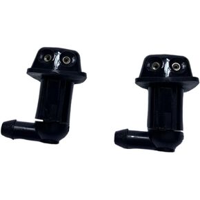 2 Pieces Washer Jet Nozzle 2 Holes Windscreen Washer Jet Spray Nozzle For T.o.y.o.t.a Y.a.r.is MK1 XP10 1999-2005; oe 8538112030, 76810-12050,