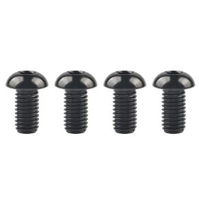 مجموعة براغي برأس زر M8 15 20 20 25 30 من التيتانيوم M8 (M8x15mm، أسود)
