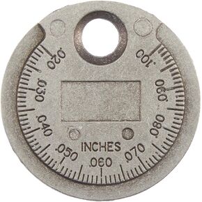 Lisle 67870 Standard / High Energy Spark Plug Gauge & Gapper, One Size, Factory