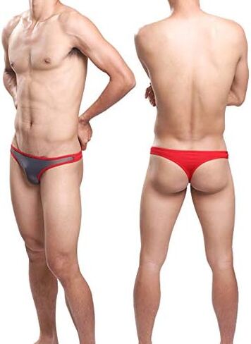 Men's Thongs Underwear T-Back See Through Mesh Bikini Underwear in Saudi Arabia