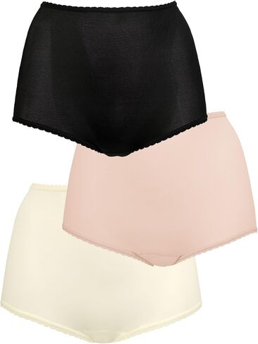 Bali Womens Brief Underwear, Skimp Skamp Brief Panties, 3-Pack (Colors May Vary) in Saudi Arabia