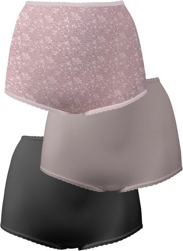 Bali Womens Brief Underwear, Skimp Skamp Brief Panties, 3-Pack (Colors May Vary) in Saudi Arabia