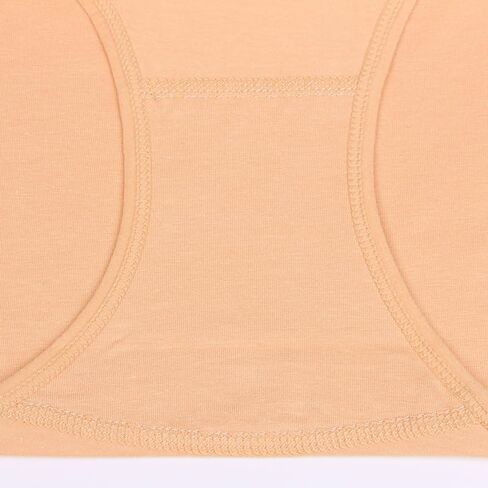 Plus Size High Waisted Cotton Panties for Women, Soft Full Coverage Briefs for Ladies, Breathable Underwear for Female in Saudi Arabia