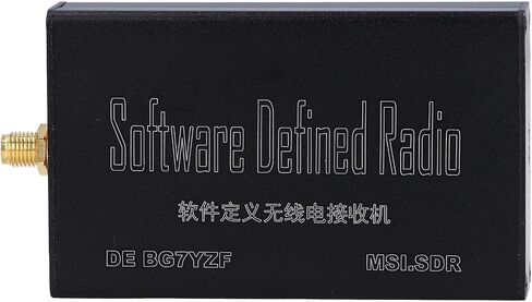 جهاز استقبال SDR راديو محدد بالبرمجيات Rsp1 من سبائك الألومنيوم متوافق مع نظام التشغيل Windows Linux Android 10 كيلو هرتز - 2 جيجا هرتز لراديو FM AM SSB CW أسود in Saudi Arabia