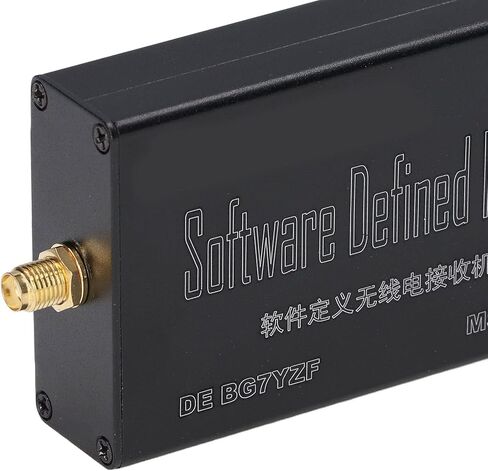 جهاز استقبال SDR راديو محدد بالبرمجيات Rsp1 من سبائك الألومنيوم متوافق مع نظام التشغيل Windows Linux Android 10 كيلو هرتز - 2 جيجا هرتز لراديو FM AM SSB CW أسود in Saudi Arabia