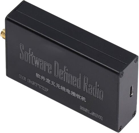 جهاز استقبال SDR راديو محدد بالبرمجيات Rsp1 من سبائك الألومنيوم متوافق مع نظام التشغيل Windows Linux Android 10 كيلو هرتز - 2 جيجا هرتز لراديو FM AM SSB CW أسود in Saudi Arabia