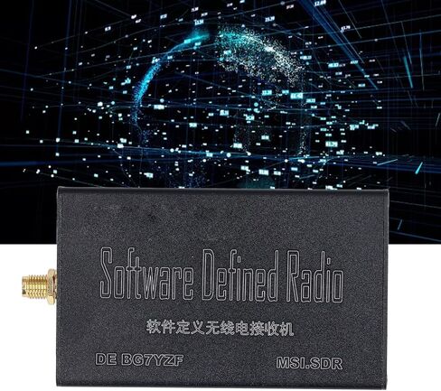 جهاز استقبال SDR راديو محدد بالبرمجيات Rsp1 من سبائك الألومنيوم متوافق مع نظام التشغيل Windows Linux Android 10 كيلو هرتز - 2 جيجا هرتز لراديو FM AM SSB CW أسود in Saudi Arabia