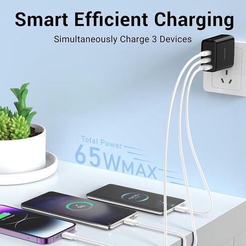 40W USB C Charger Block, 2-Pack Foldable Wall Charger in Saudi Arabia