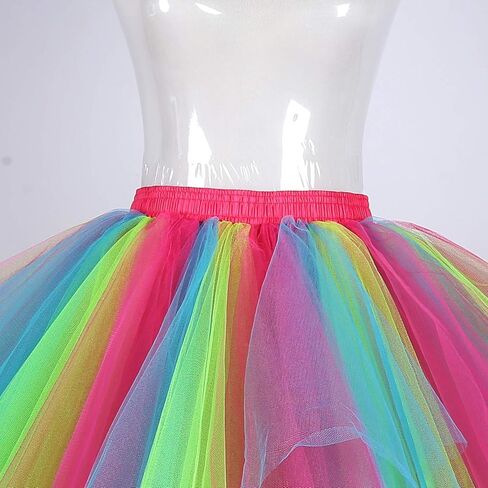 تنورة توتو نسائية عتيقة من الخمسينيات من القرن العشرين، تنورة باليه قصيرة من التول للهالوين in Kuwait