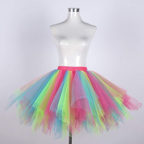 تنورة توتو نسائية عتيقة من الخمسينيات من القرن العشرين، تنورة باليه قصيرة من التول للهالوين in Kuwait