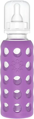 Lifefactory 9oz Glass Baby Bottle 2pk (Grape/Blueberry) in Kuwait