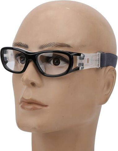 SUNGOOYUE VGEBY Goggles, Children Sports Goggles -Teenager Adjustable Football Cycling Basketball Glasses Accessory(Black) in Saudi Arabia